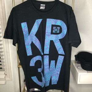 KREW elephant print tee size L